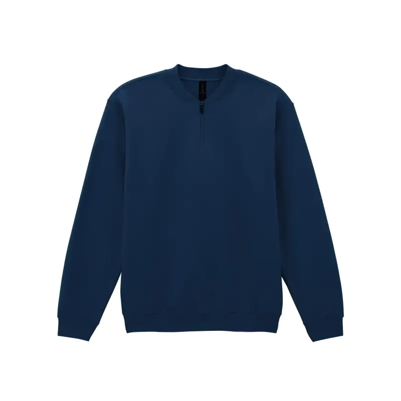 Felpa da donna con 1/4 di cerniera Gildan