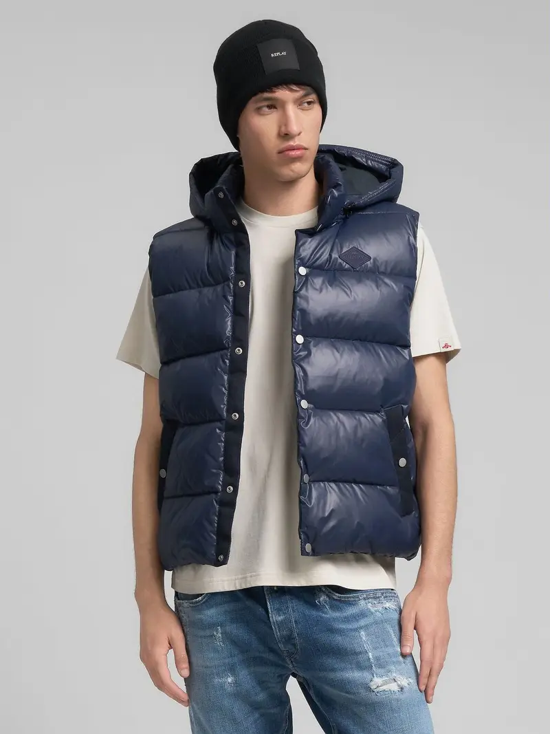 Replay Gilet Blu 1992459