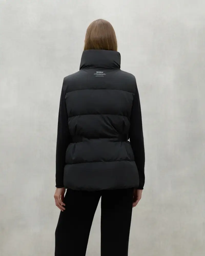 ECOALF Gilet Nero 929397 miniatura 3