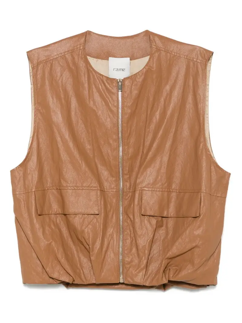 Rame Gilet Marrone 1046883
