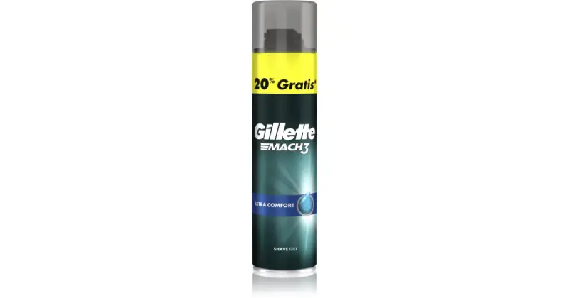 Mach3 Extra Comfort gel per rasatura per uomo 240 ml