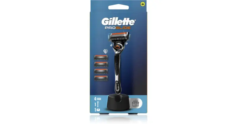 ProGlide rasoio con supporto + lamette di ricambio 4 pezzi