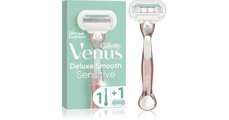 Venus Extra Smooth Sensitive Rose Gold - Rasoio + 1 testina