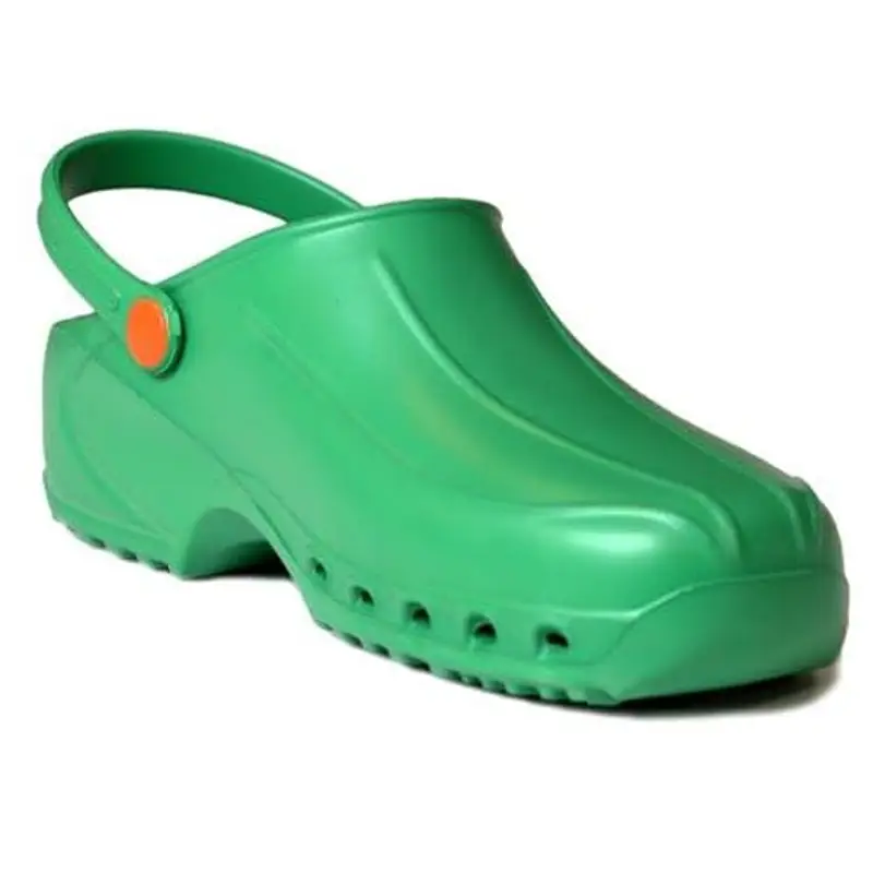 GIMA 26176 Zoccoli Professionali Leggeri con Laccetto, Unisex, Anatomici, Antiscivolo, Antishock, Antistatici, Tomaia