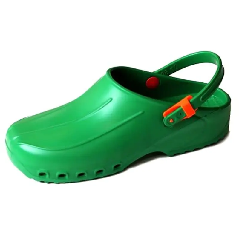 GIMA 26176 Zoccoli Professionali Leggeri con Laccetto, Unisex, Anatomici, Antiscivolo, Antishock, Antistatici, Tomaia miniatura 2