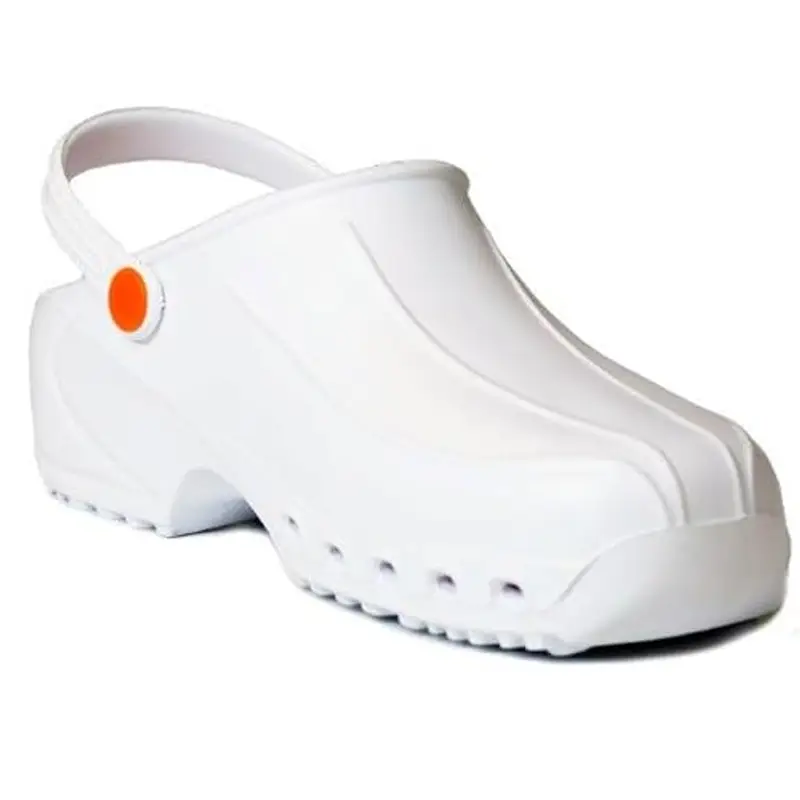 GIMA 26193 Zoccoli Professionali Leggeri con Laccetto, Unisex, Anatomici, Antiscivolo, Antishock, Antistatici, Tomaia