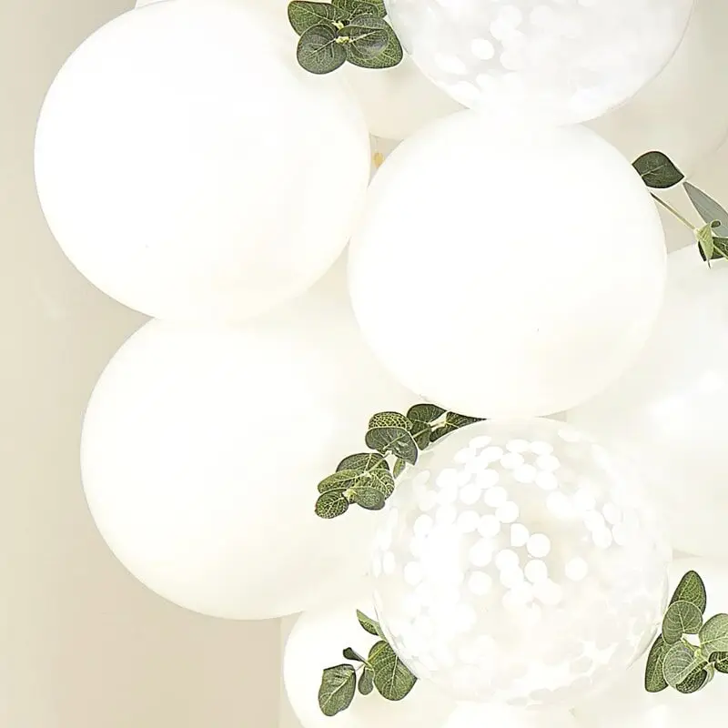 AD-101 Festa di Nascita Botanica Rami di Eucalipto Verde