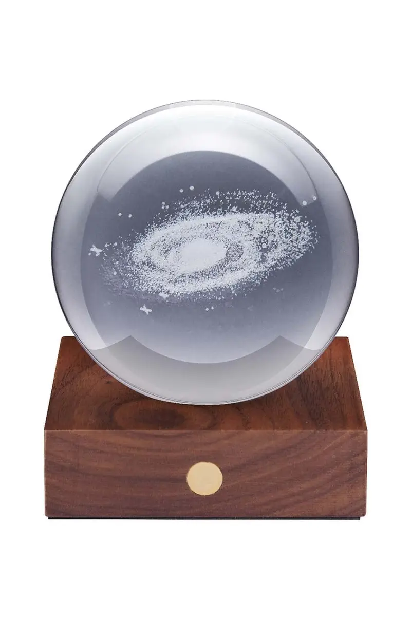 lampada a led Amber Crystal Light Galaxy Multicolore