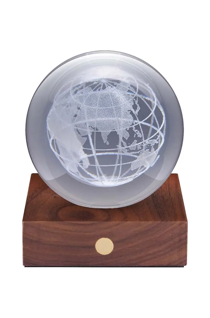 lampada a led Amber Crystal Light Multicolore