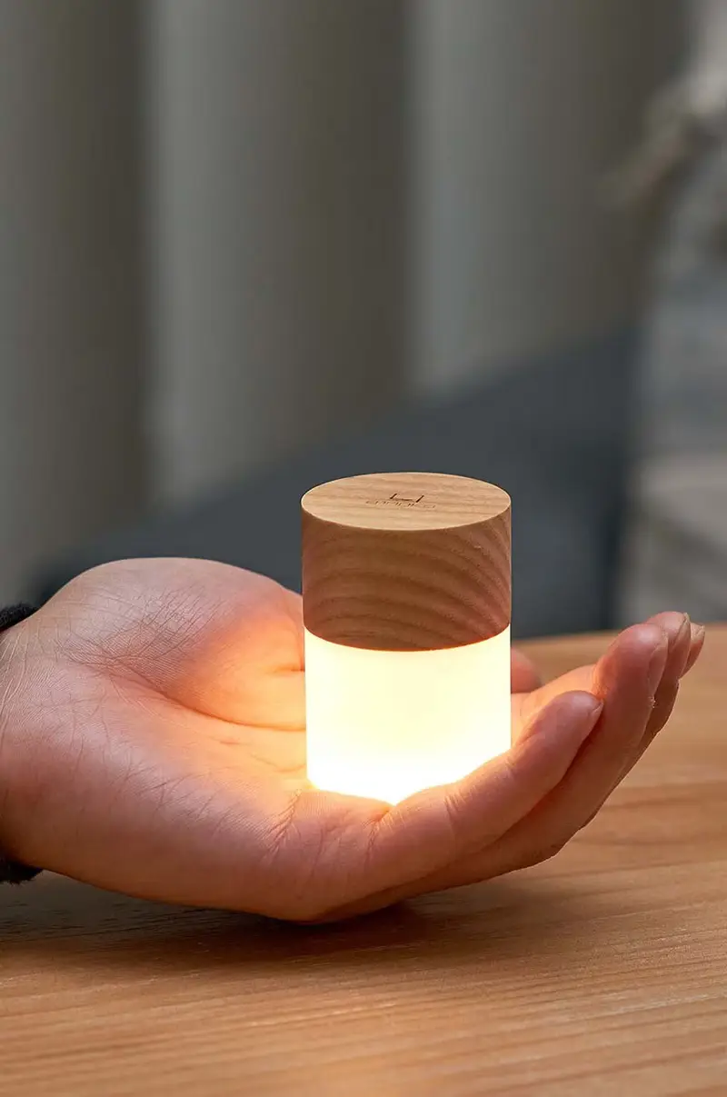 lampada a led Mini Lemelia Beige miniatura 4