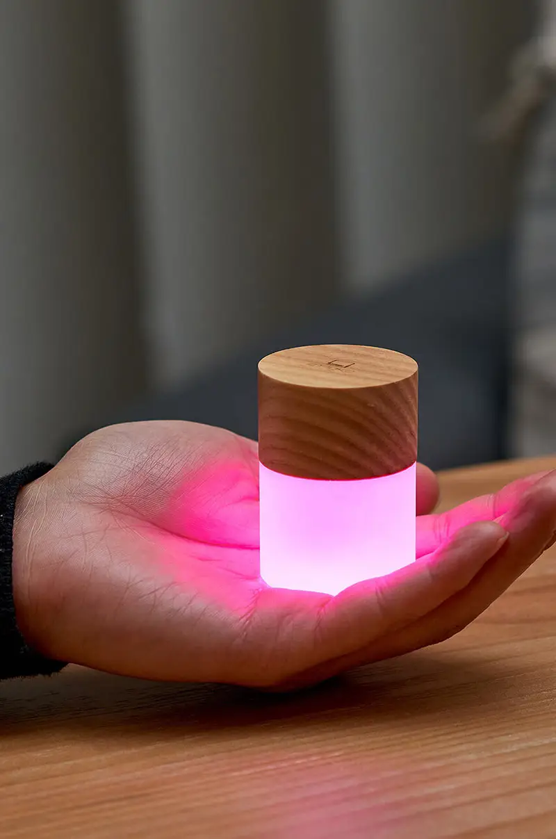 lampada a led Mini Lemelia Beige miniatura 5