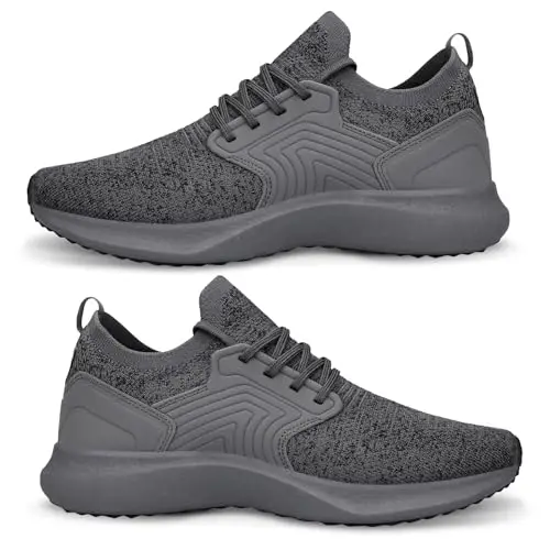 Giniros Scarpe Sneakers Uomo Scarpe Corsa Uomo Ginnastica Camminata Sportive Palestra Running Casual Jogging Tennis miniatura 2
