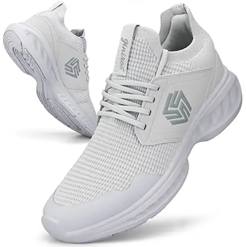 Giniros Scarpe Uomo Running Ginnastica Corsa Camminata Leggere Traspiranti Casual Sportive Palestra Trekking Tennis