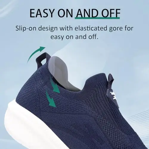 Giniros Sneakers Uomo Scarpe Running Corsa Ginnastica Camminata Casual Jogging Trekking Tennis Outdoor Fitness Sportive miniatura 2