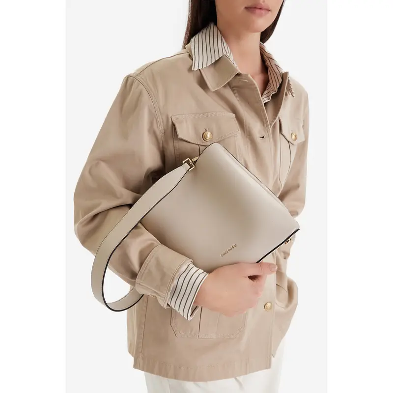 Borsetta GINO ROSSI EO-LX10291 Écru Écru