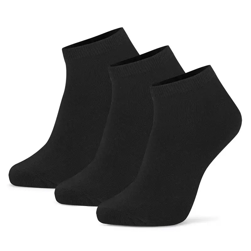 Calzini corti Gino Rossi 3MB-001-AW24 (3-pack) Nero