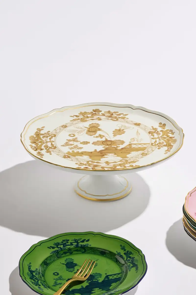 Alzata 'Oriente Italiano' ⌀ 30,5 Cm Oro