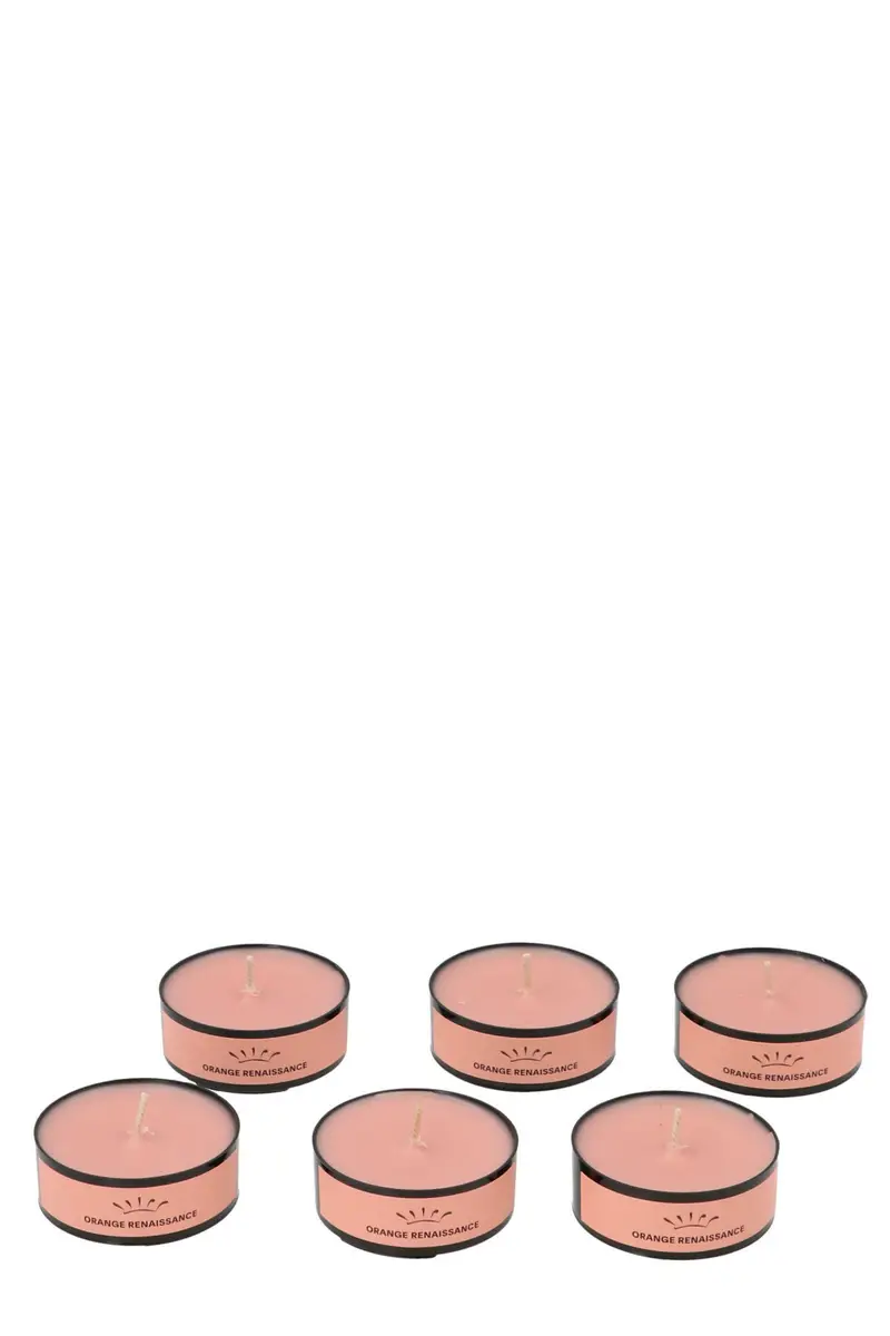 Candele Orange Renaissance Rosa