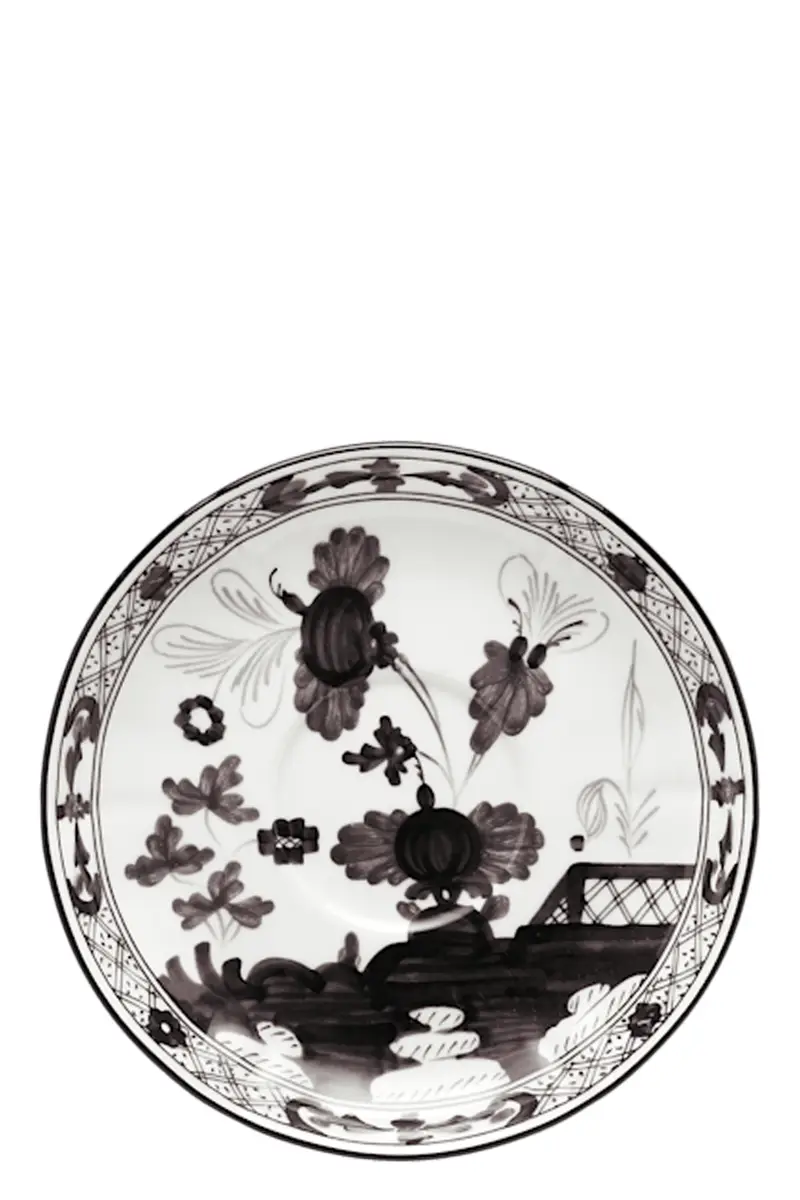 Piattino Caffè 'Oriente Italiano' ⌀ 13,5 Cm Bianco