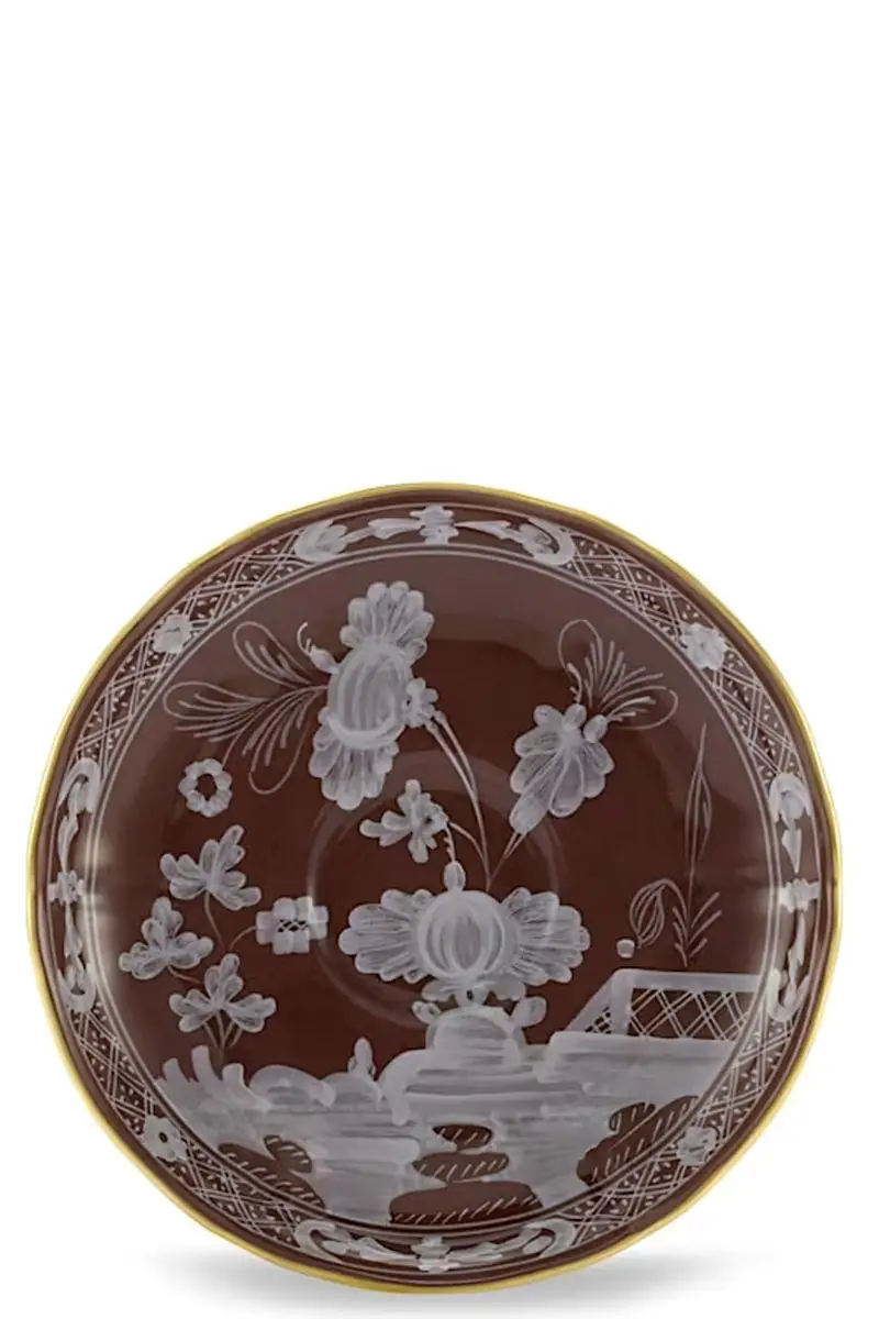 Piattino Caffè 'Oriente Italiano' ⌀ 13 Cm Marrone