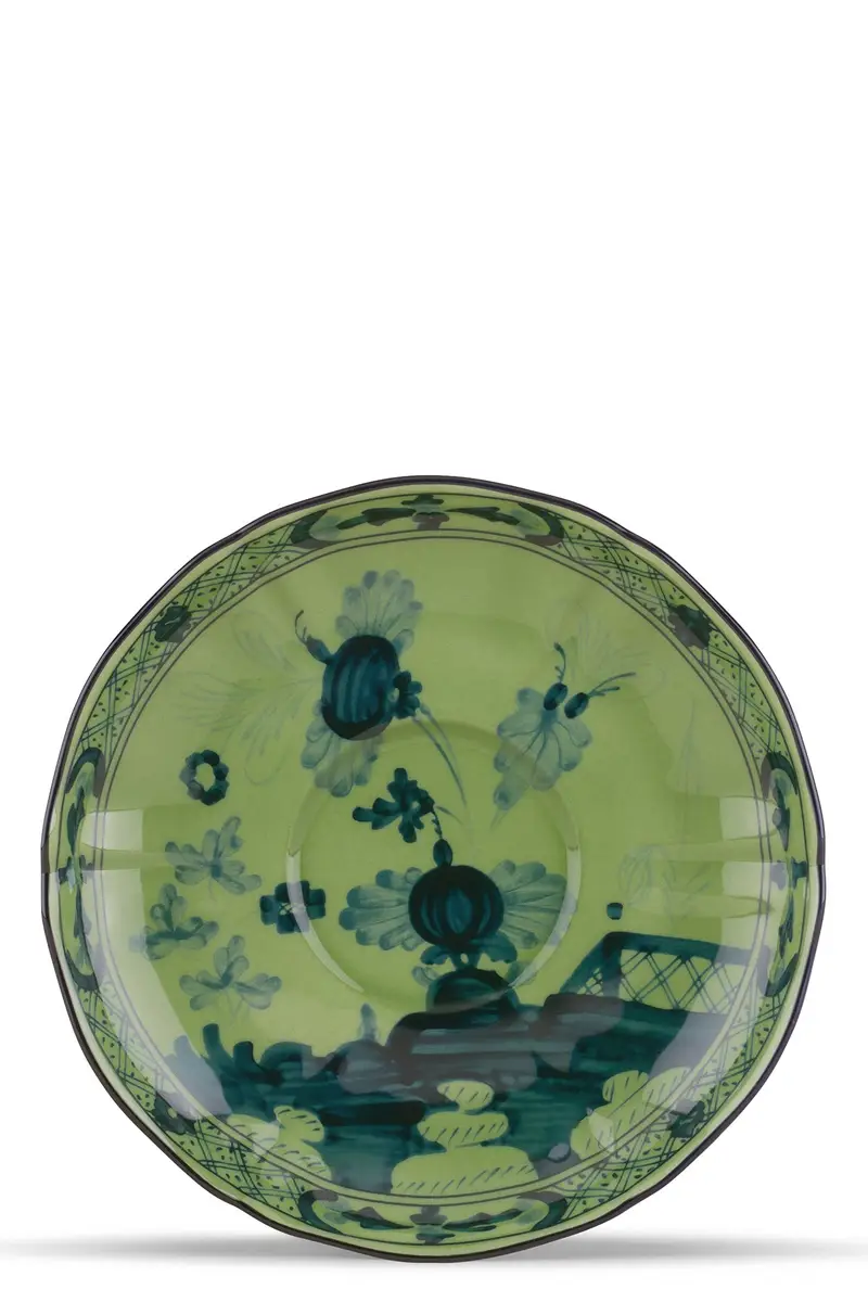 Piattino 'Oriente Italiano' ⌀ 15 Cm Verde