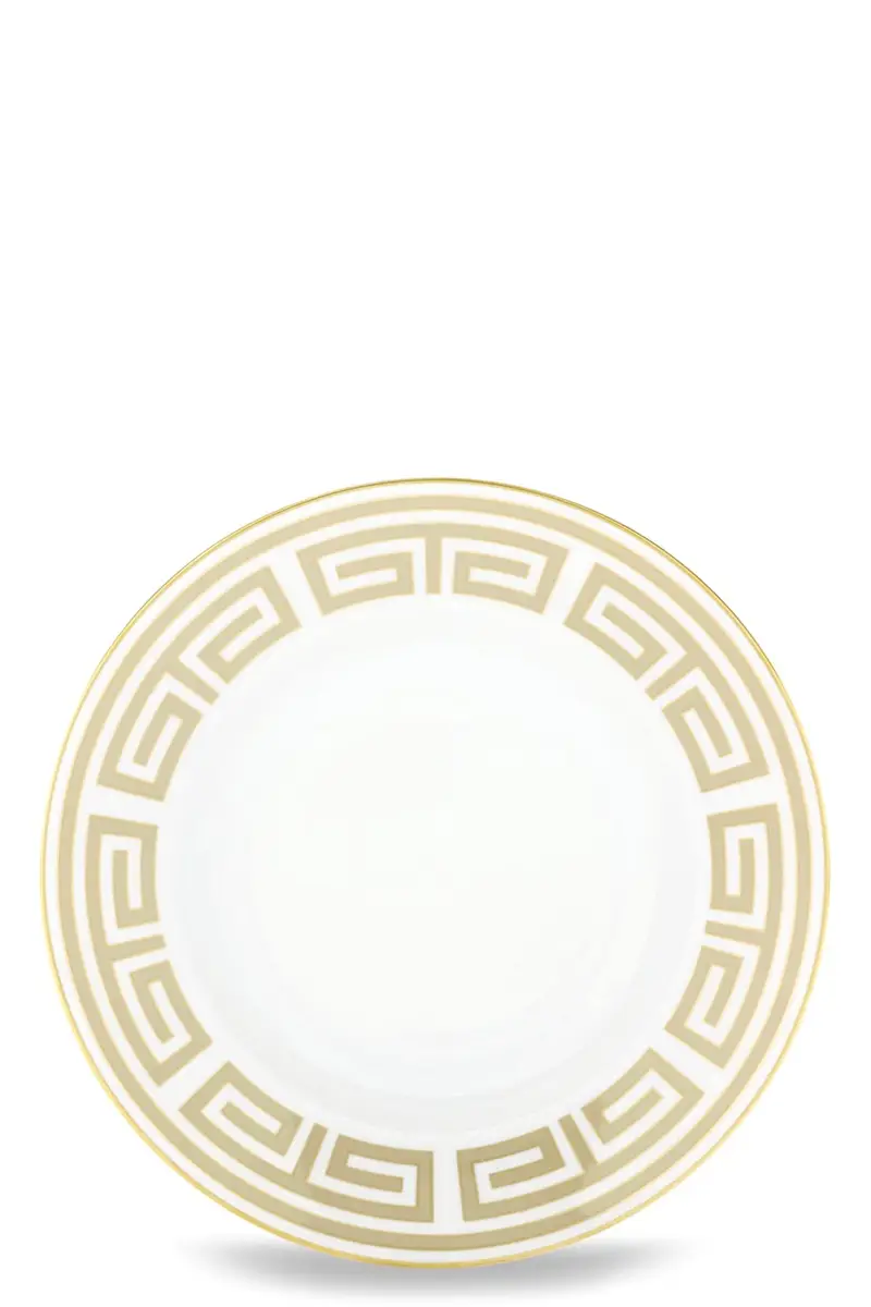 Piatto Fondo 'Labirinto' ⌀ 24,5 Cm Beige