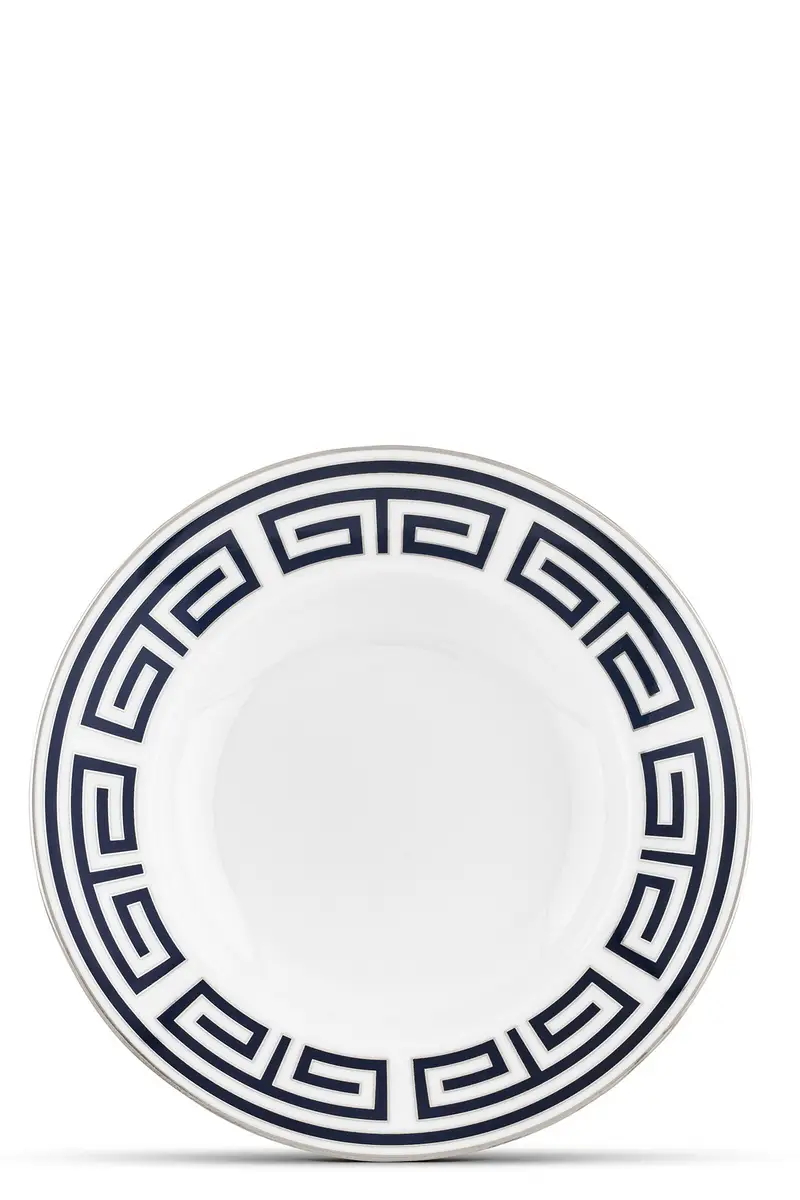 Piatto Fondo 'Labirinto' ⌀ 24,5 Cm Blu