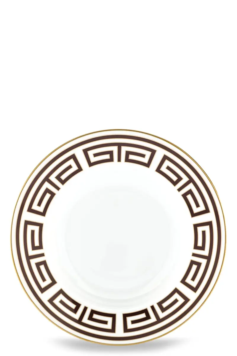 Piatto Fondo 'Labirinto' ⌀ 24,5 Cm Marrone