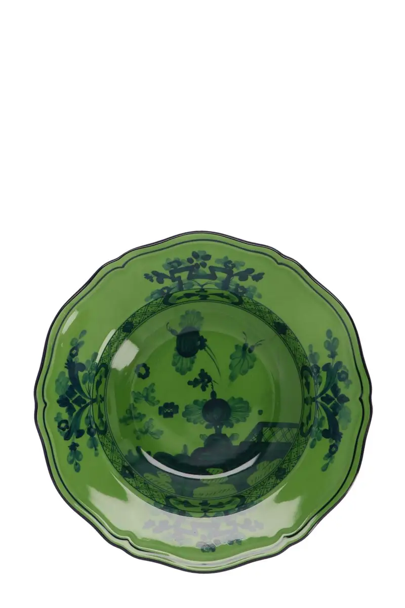 Piatto Fondo 'Oriente Italiano' ⌀ 24 Cm Verde