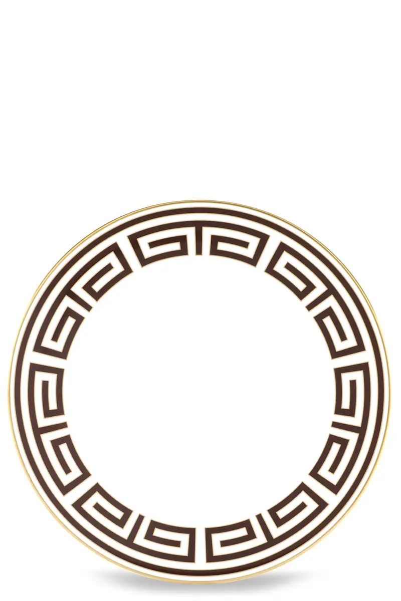 Piatto Segnaposto 'Labirinto' ⌀ 31 Cm Marrone