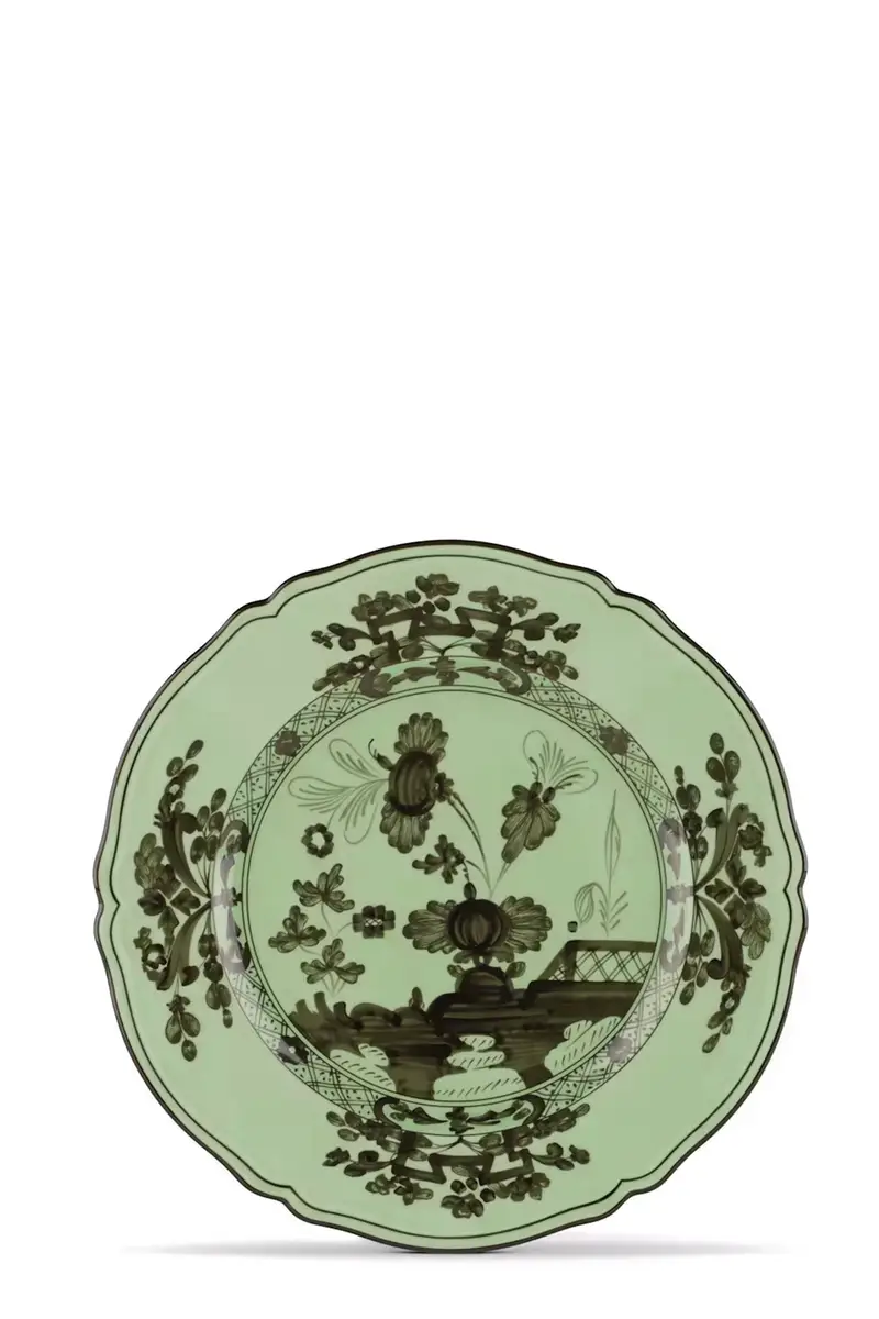 Piatto Segnaposto Oriente Italiano ⌀ 31 Cm Verde