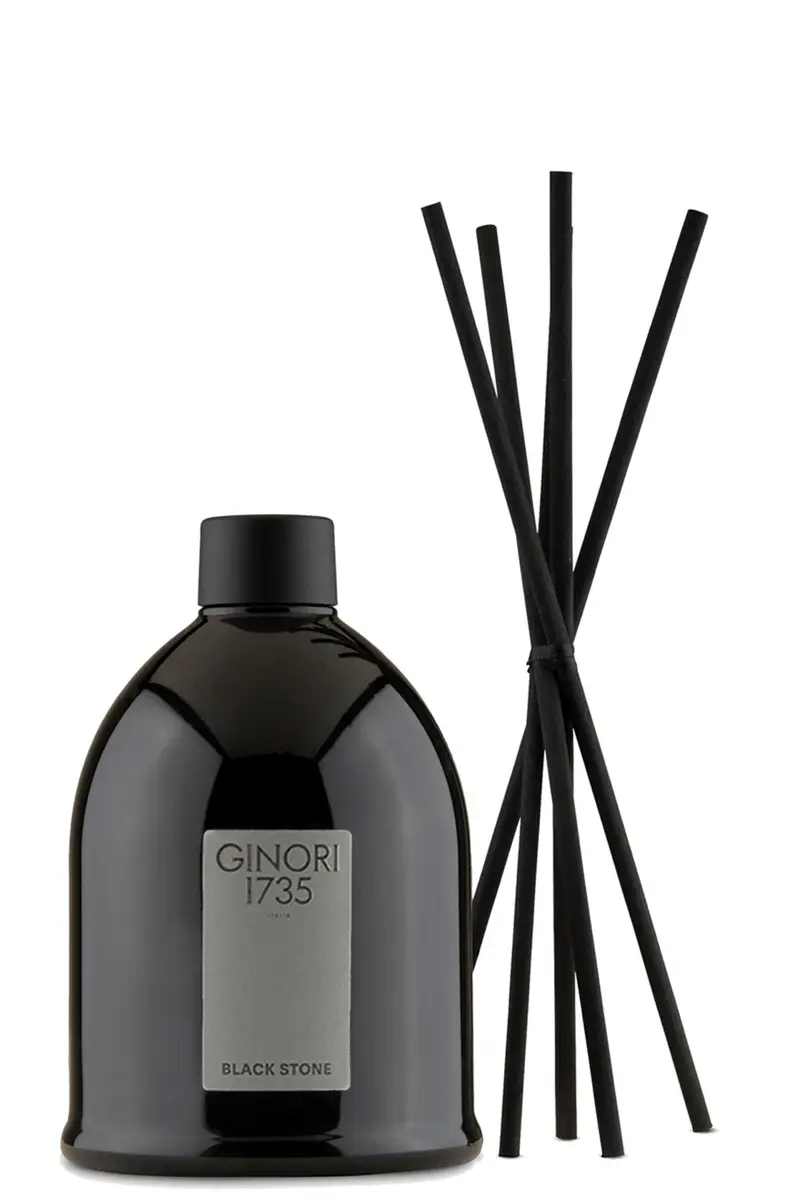 Refill Diffusore Per Ambienti 'Black Stone' 400 Ml Nero