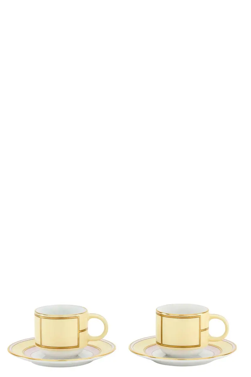 Set Caffè 'Diva' Giallo