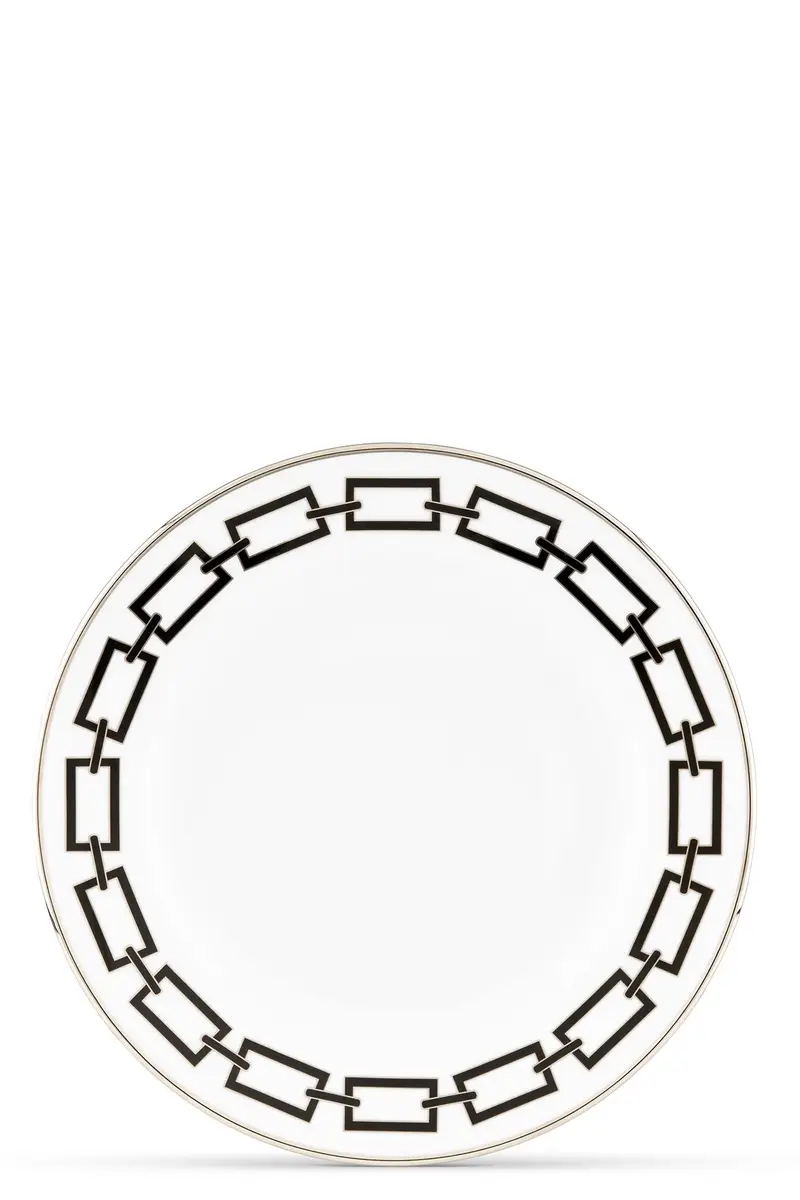 Vassoio 'Catene' ⌀ 30, 5 Cm Bianco