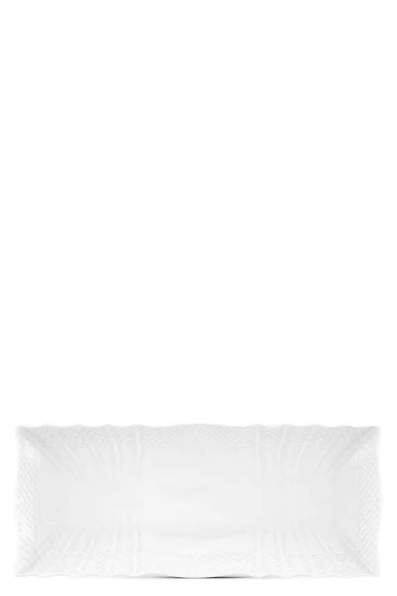 Vassoio 'Vecchio Ginori' ⟷ 28 Cm Bianco