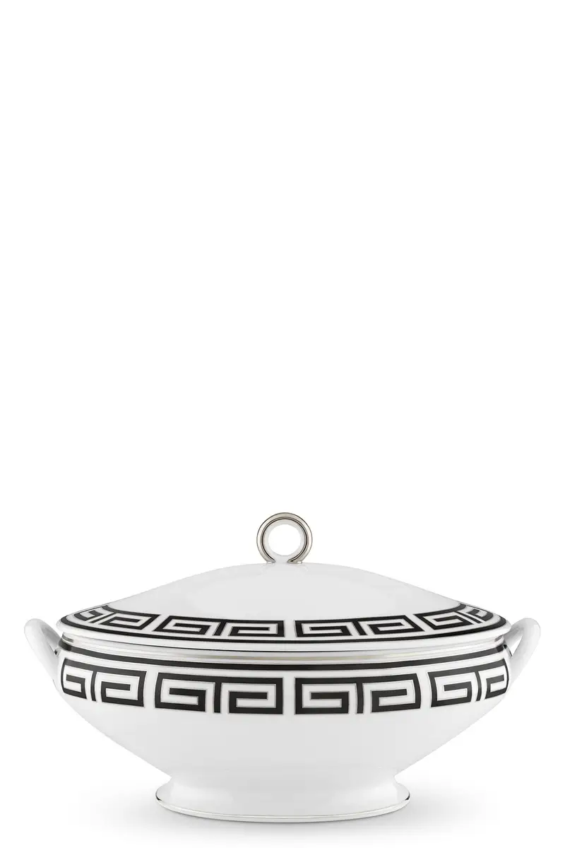 Zuppiera 'Labirinto' 4 Lt Bianco