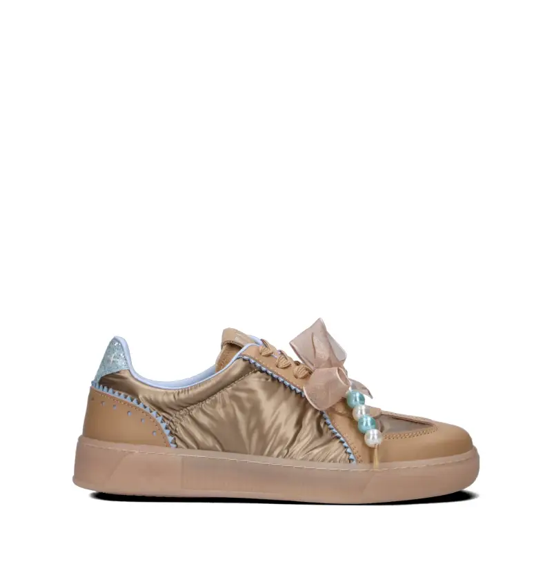 Sneaker donna cuoio Vario