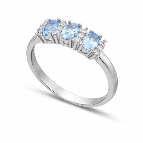 Anello Donna Oro Bianco GL102369