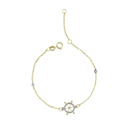 Bracciale Bimbi Oro Bianco Giallo GL102113