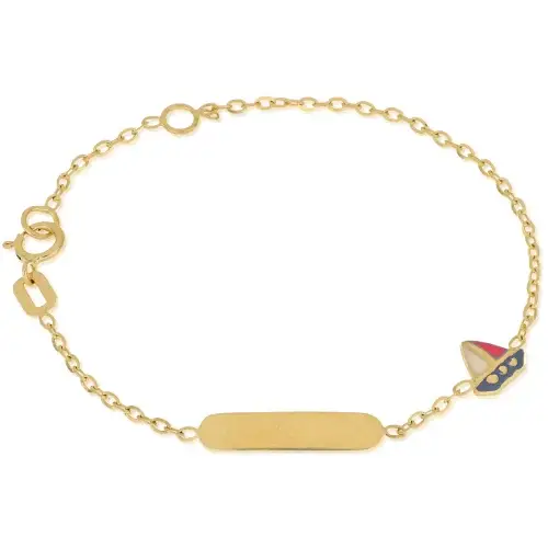 Bracciale Bimbi Oro Giallo GL102329