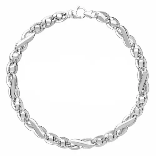 Bracciale Uomo Oro Bianco GL102233