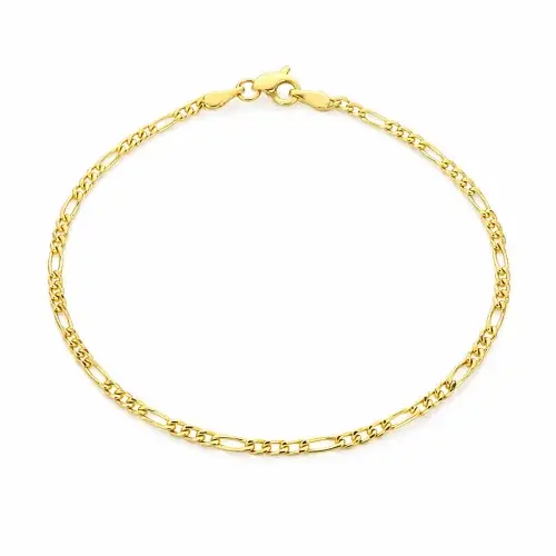 Gioielleria Lucchese Oro Bracciale Uomo Oro Giallo 9 KT