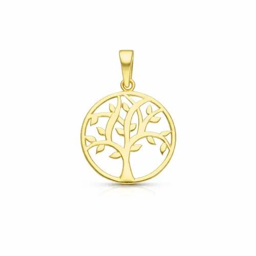 Gioielleria Lucchese Oro Ciondolo Albero della Vita Oro Giallo