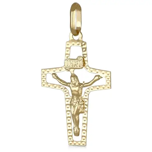 Ciondolo Croce Oro Giallo GL-G21744495