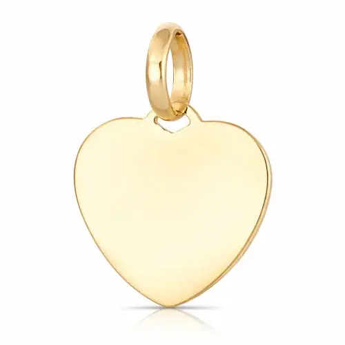 Ciondolo Cuore Personalizzabile Oro Giallo GL102379