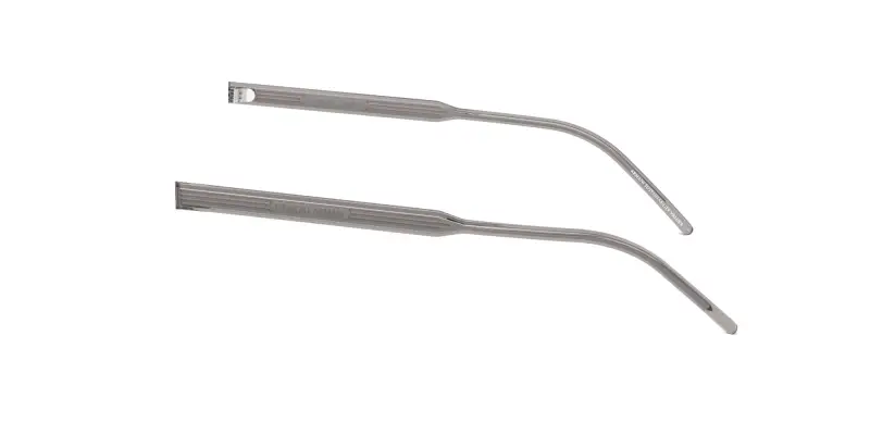 Aste di ricambio AR8211 Aste di ricambio Acetato Trasparente miniatura 2