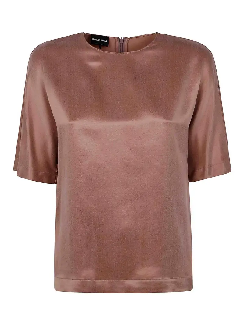 Camicia Fsc Viscosa Cupro Rosso