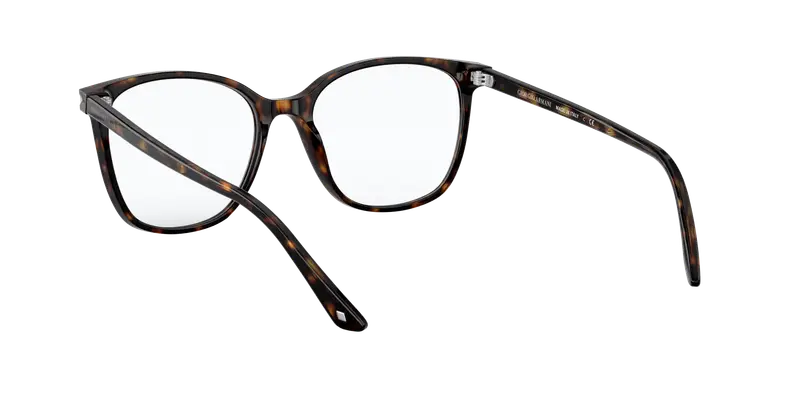 Giorgio Armani Donna AR7192 5026 Montature da vista Acetato Tartaruga Trasparente Squadrata Normale miniatura 3