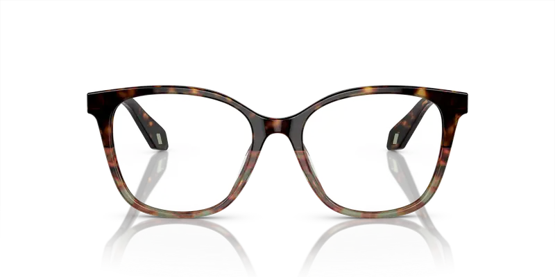 Giorgio Armani Donna AR7246U 5879 Montature da vista Acetato Marrone Trasparente Cat Eye Normale miniatura 2