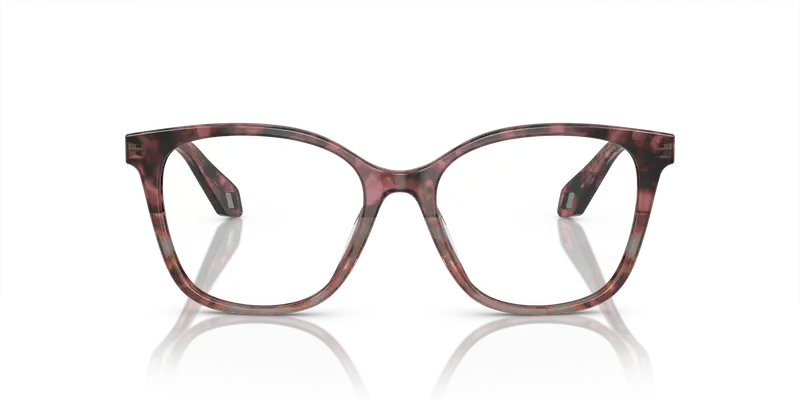 Giorgio Armani Donna AR7246U 6032 Montature da vista Acetato Marrone Trasparente Cat Eye Normale miniatura 2